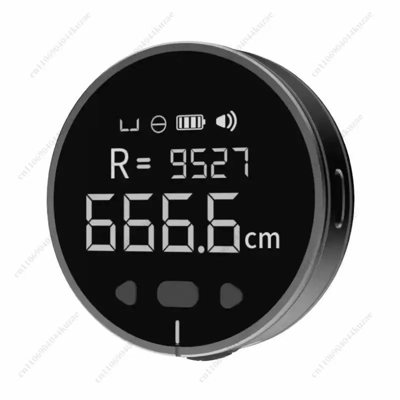 Portable Electronic Tape Measure Rangefinder, HD LCD Display, Multi-Function for Cylindrical Arc & Diameter Measurement
